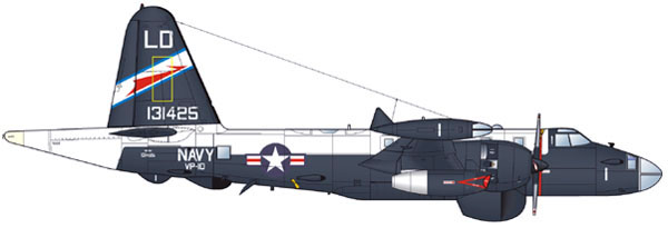 P2V-5F VP-4 Seaplane Grey & White